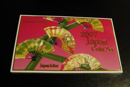 Japan 2007 coin collection set - japan,