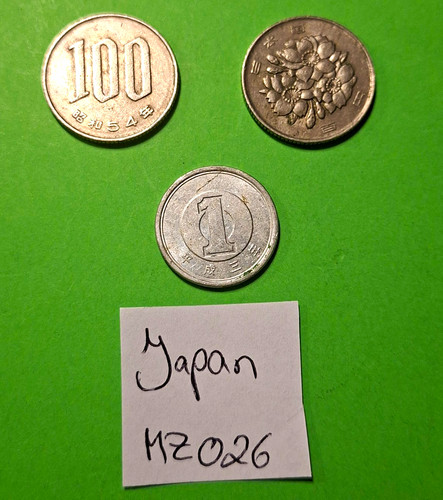 Japan münzen set - 100, &