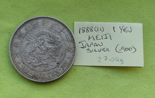 Japan 1888 yen silber - 1888, 1